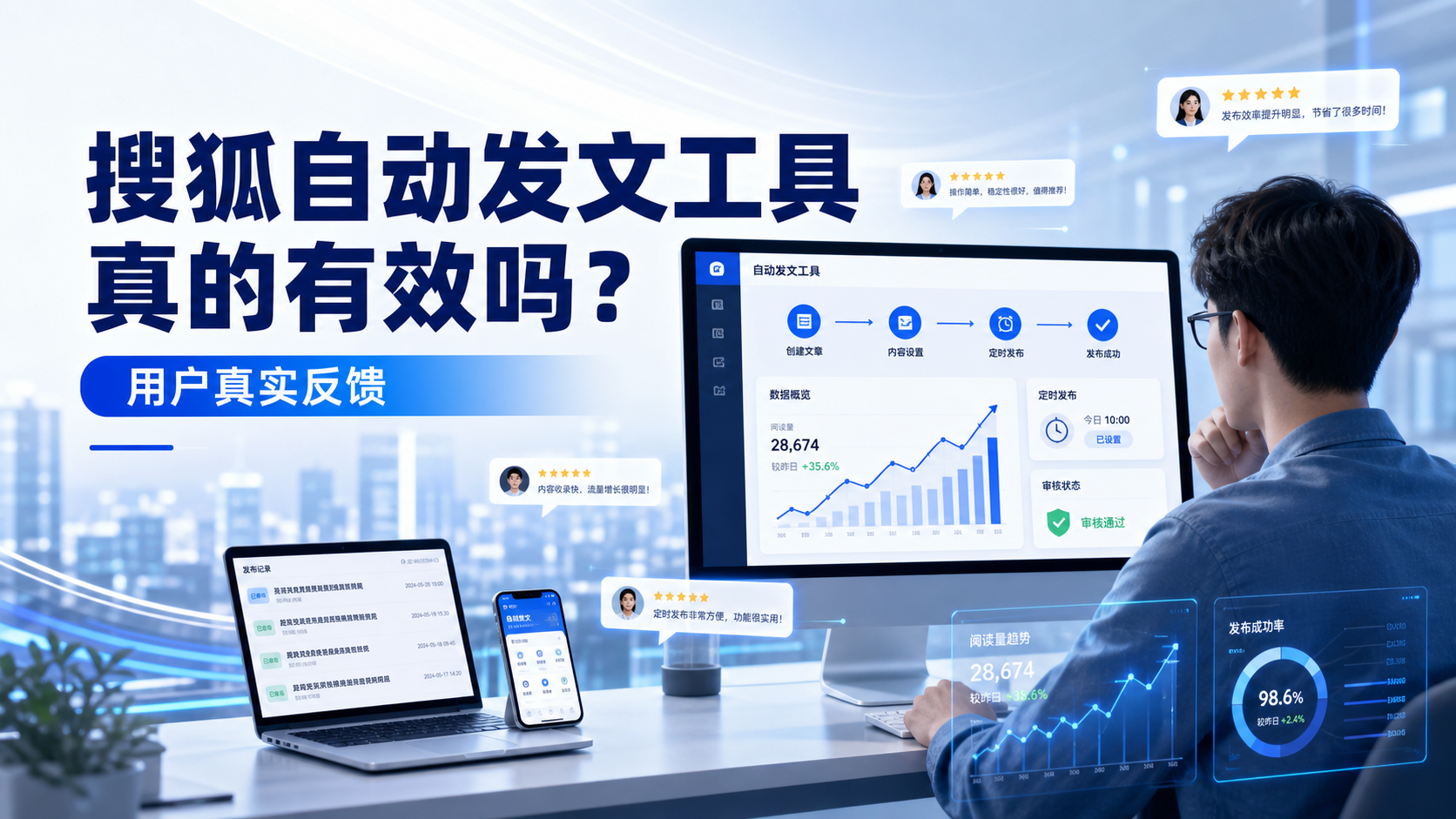搜狐自动发文工具真的有效吗？抚州用户的真实反馈